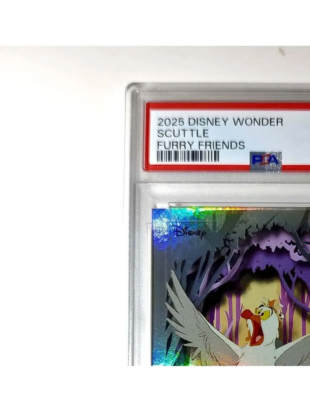 Scuttle 2025 Topps Disney #FF-9 Furry Friends Card The Little Mermaid PSA 9
